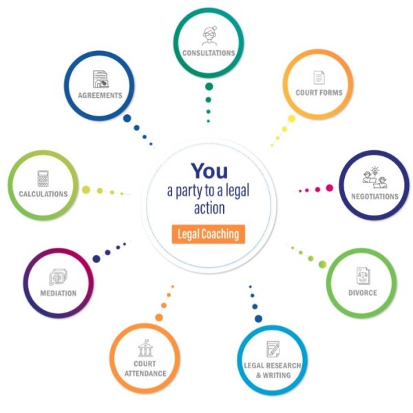 What different types of legal representation can you hire a lawyer for?